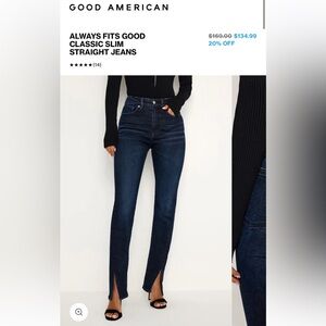 ALWAYS FITS GOOD CLASSIC SLIM STRAIGHT JEANS